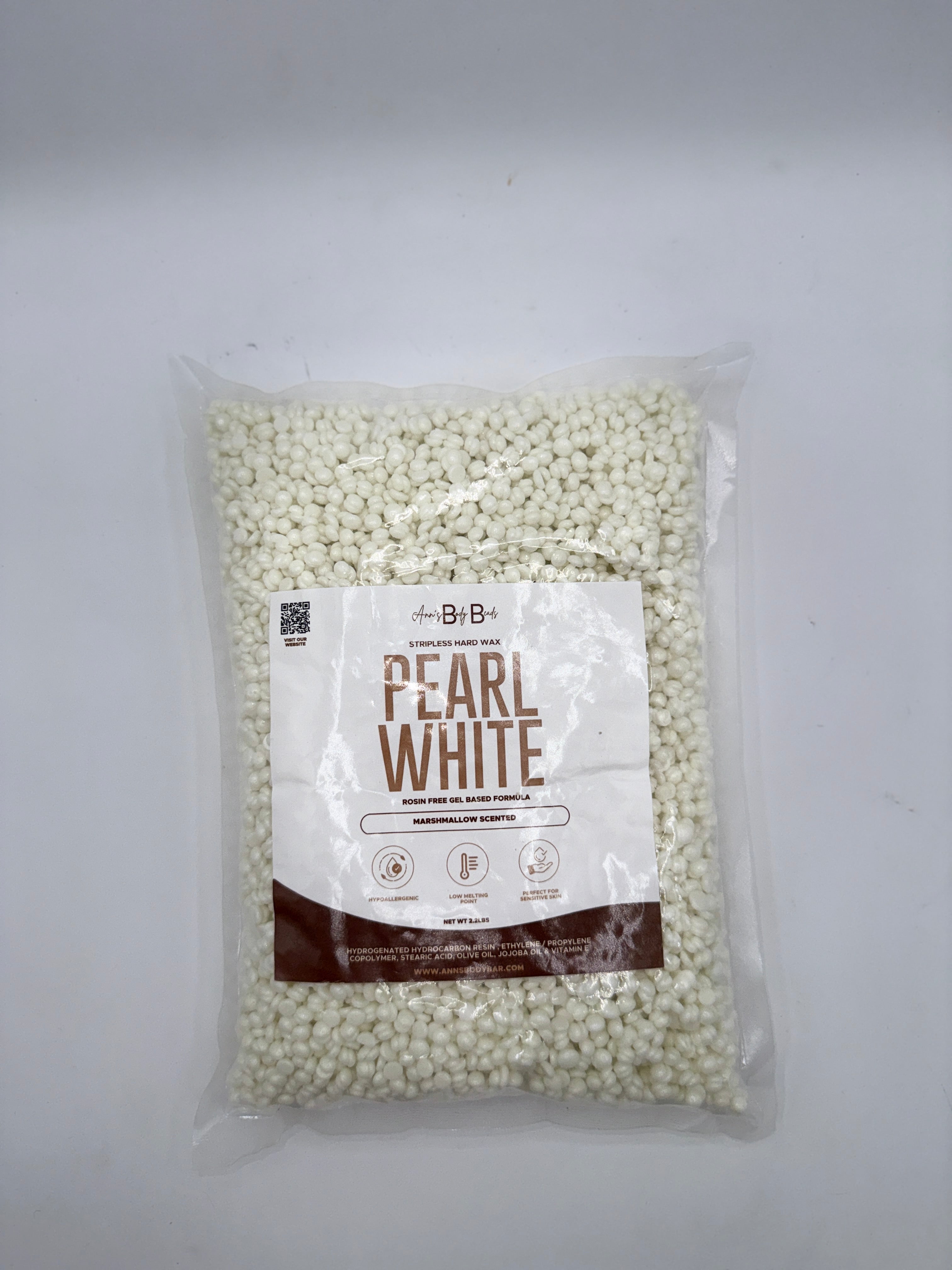 Rosin Free Pearl White Hard Wax
