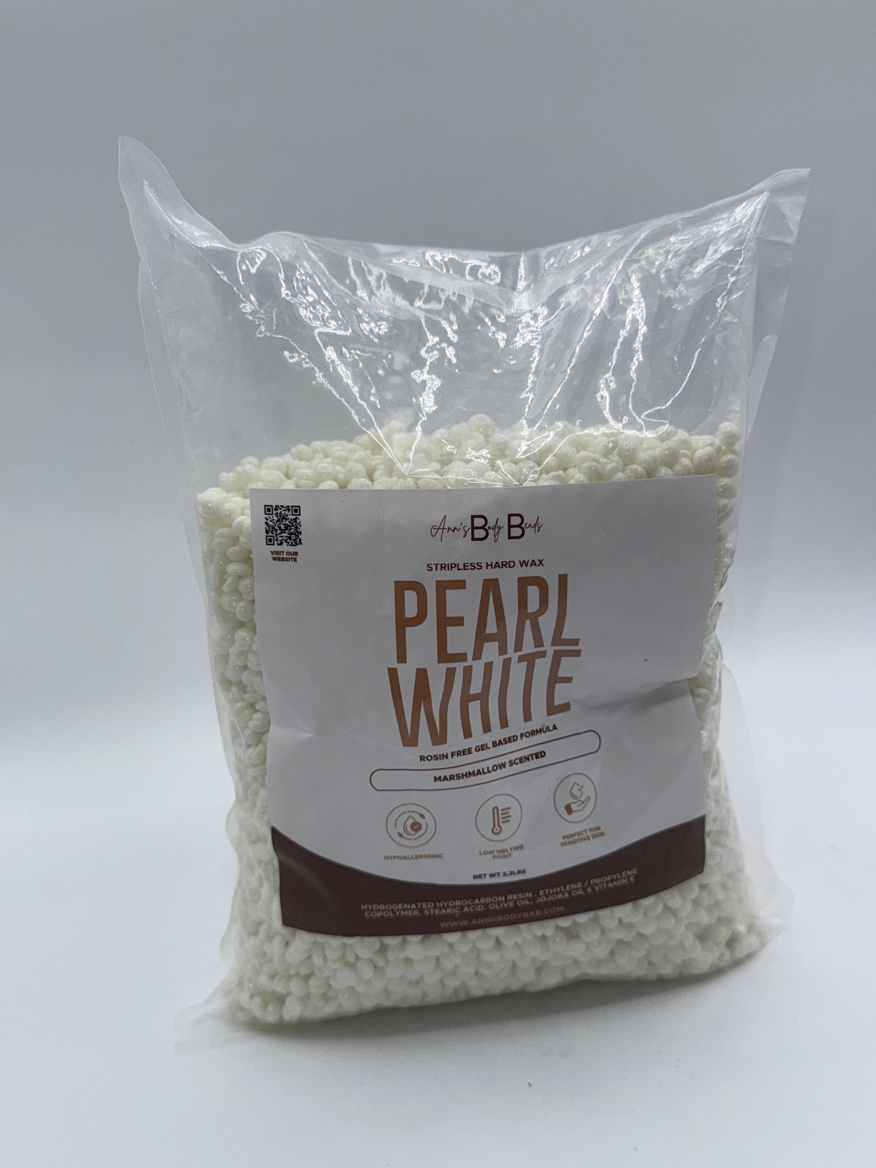 Rosin Free Pearl White Hard Wax