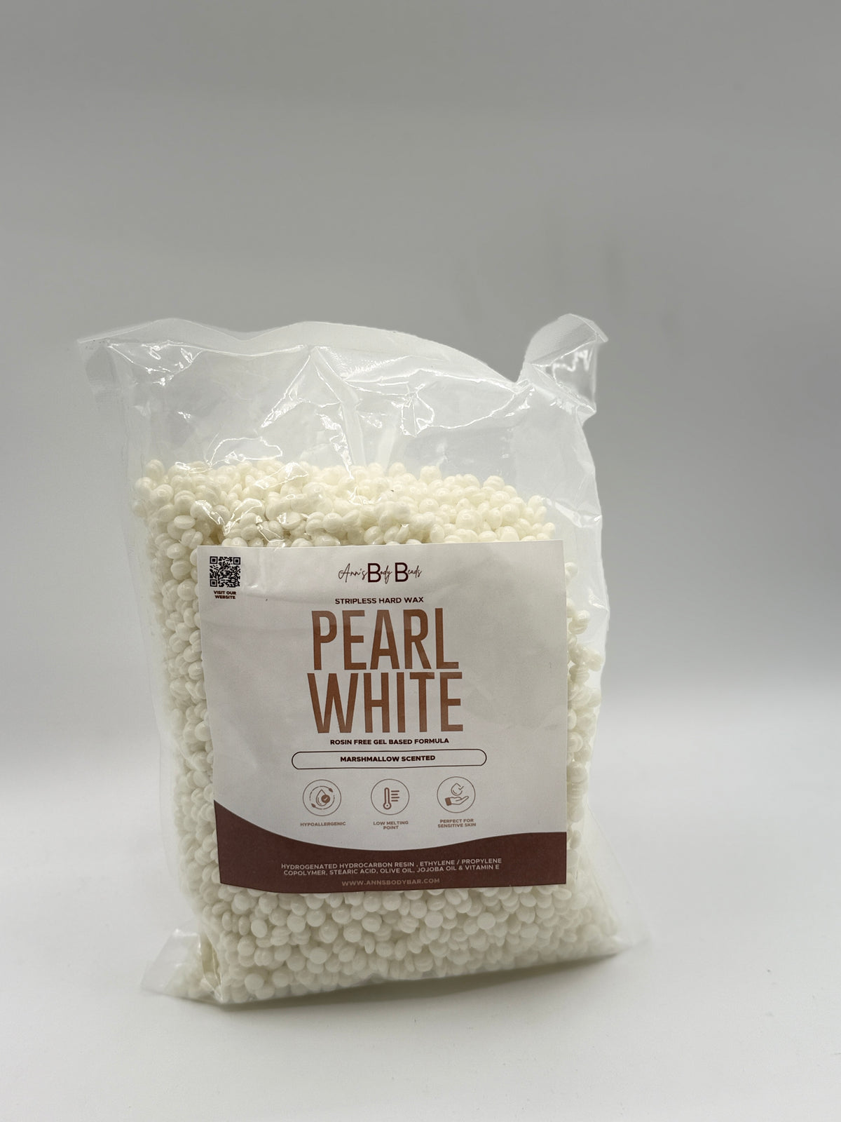 Rosin Free Pearl White Hard Wax